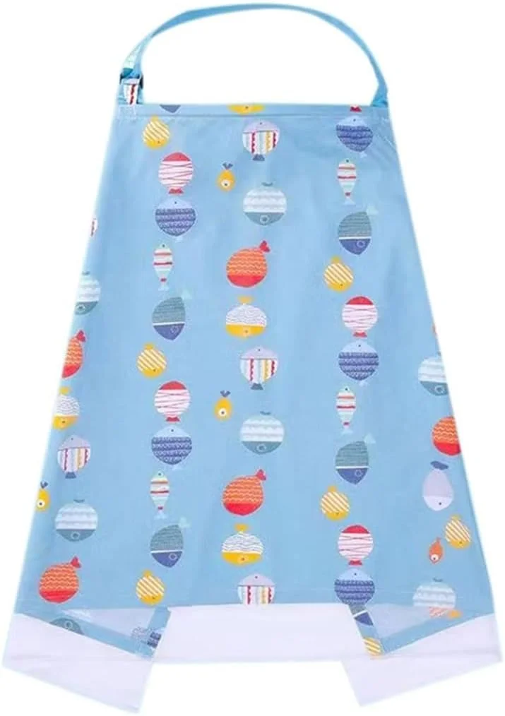 پیش بند شیردهی TERRIFI، پیش بند شیردهی نوزاد با قابلیت تنفس برای حفظ حریم خصوصی، آبی