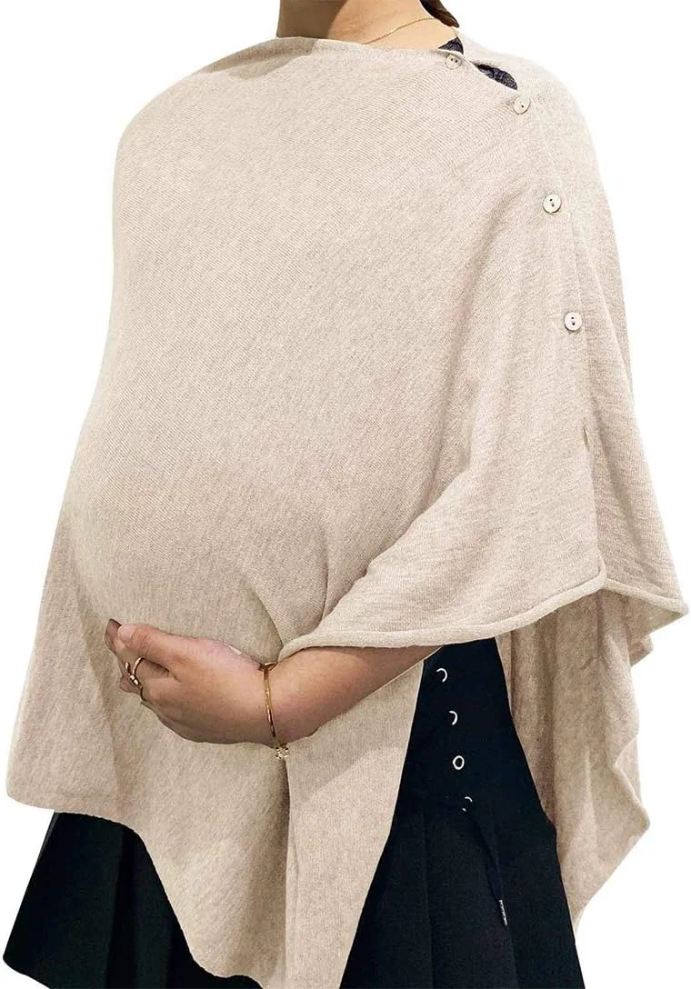 شال شیردهی چند منظوره Stylesilove با دکمه های قابل تنظیم برای محافظت از شیردهی، پوشش شیردهی، شال گردن بی نهایت