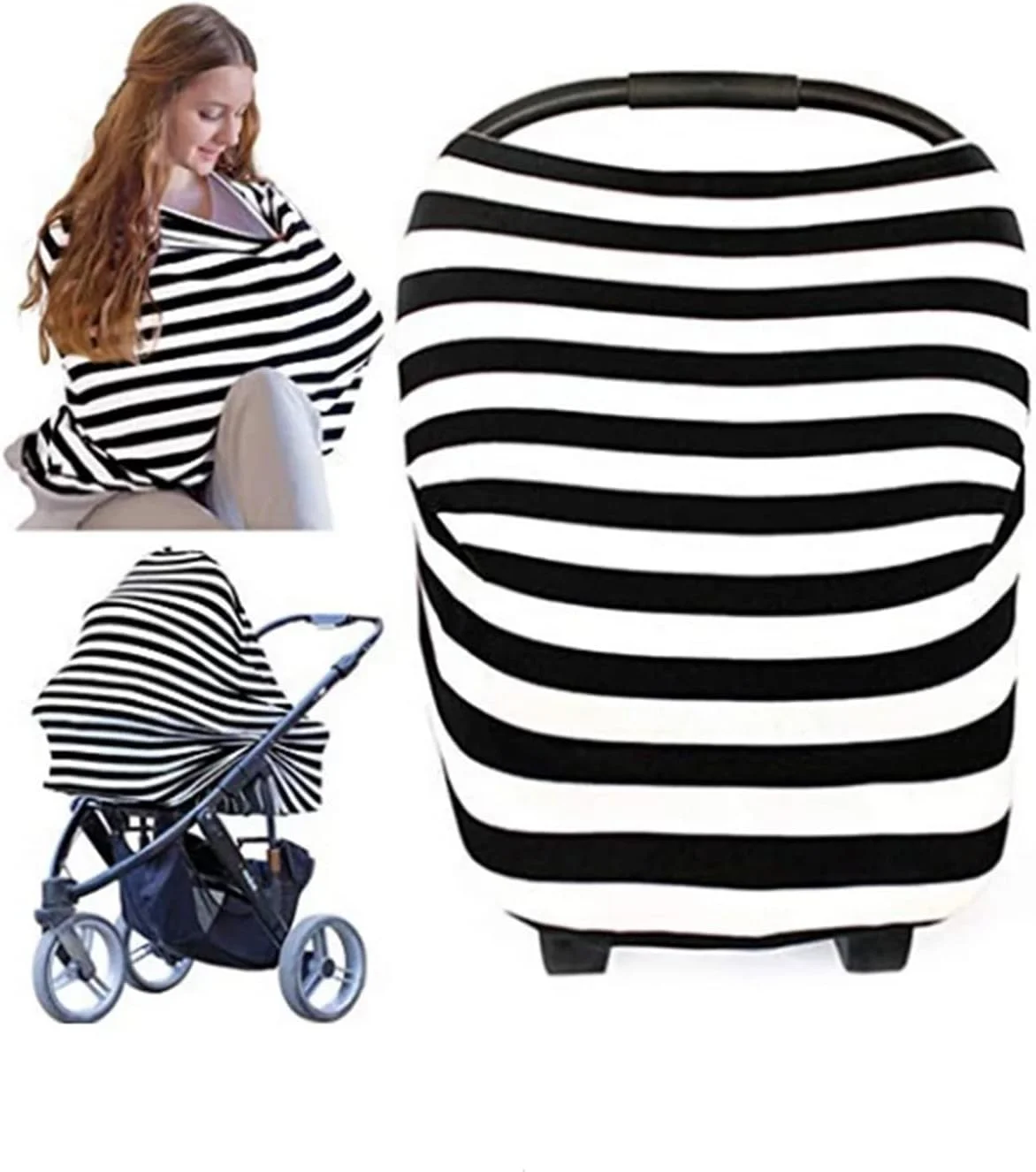 روکش شیردهی عروسکی اسکیدو، شال نوزاد، روکش حریم خصوصی شیردهی، مناسب صندلی ماشین و کالسکه