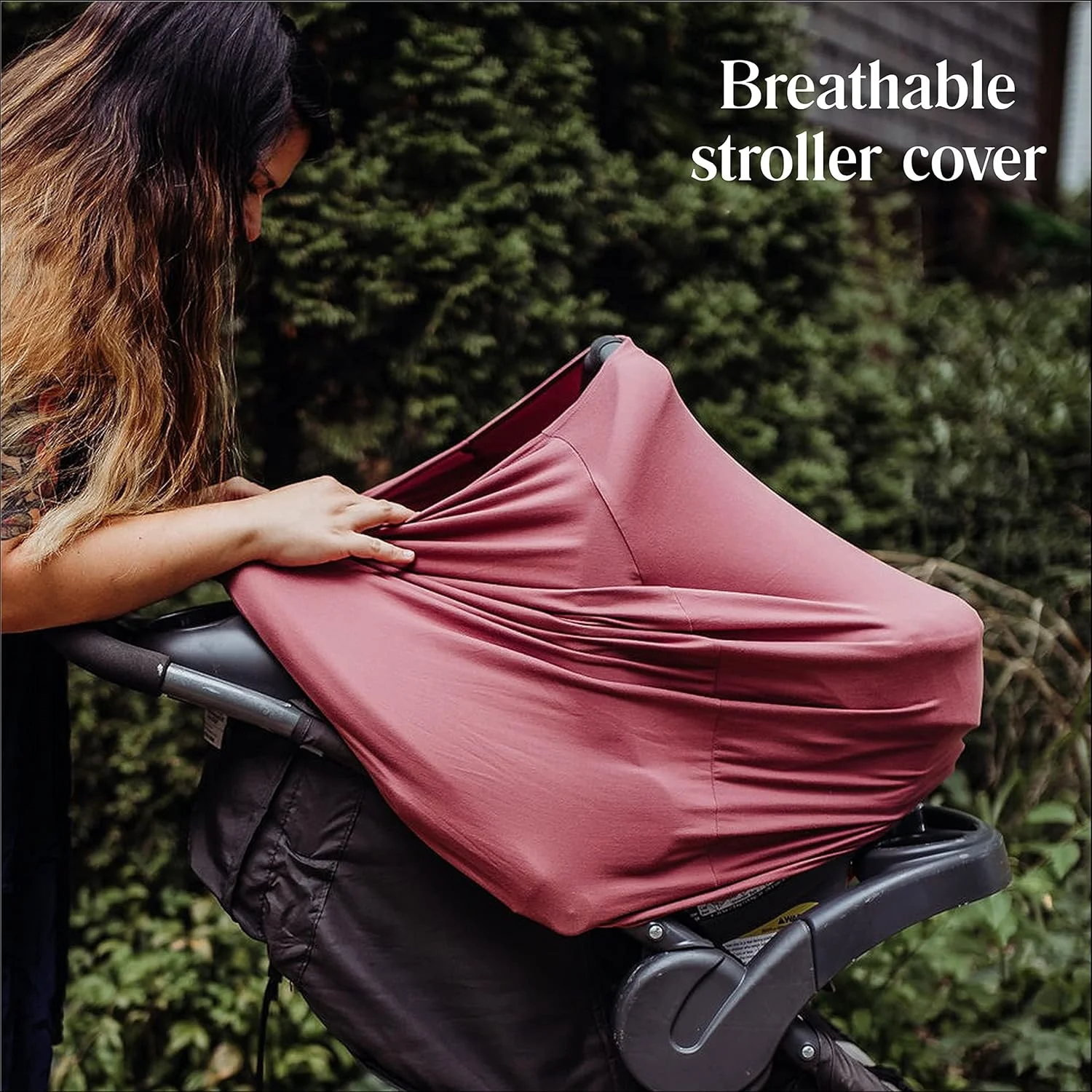 Simka Rose Car Seat Canopy Nursing Cover - Multi Use Cover - Baby Breastfeeding Cover - Ultra Soft and Stretchy (Moss) Simka Rose Car Seat Canopy Nursing Cover - Multi Use Cover - Baby Breastfeeding Cover - Ultra Soft and Stretchy (Moss)