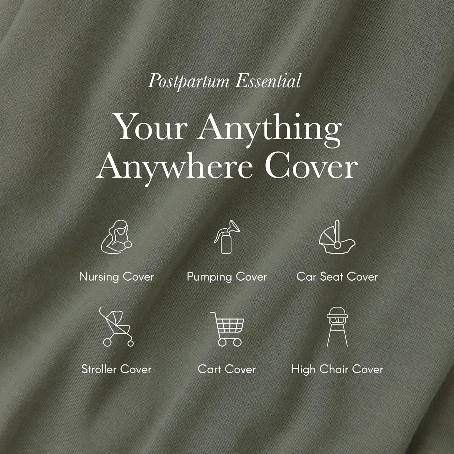 Solly Baby Nursing Cover, Ultra-Breathable, Lightweight Breastfeeding Cover-Up, Buttery-Soft Fabric, Universal Fit, Postpartum Essentials, Newborn Must Haves, Ecru Toile Solly Baby Nursing Cover, Ultra-Breathable, Lightweight Breastfeeding Cover-Up, Buttery-Soft Fabric, Universal Fit, Postpartum Essentials, Newborn Must Haves, Ecru Toile