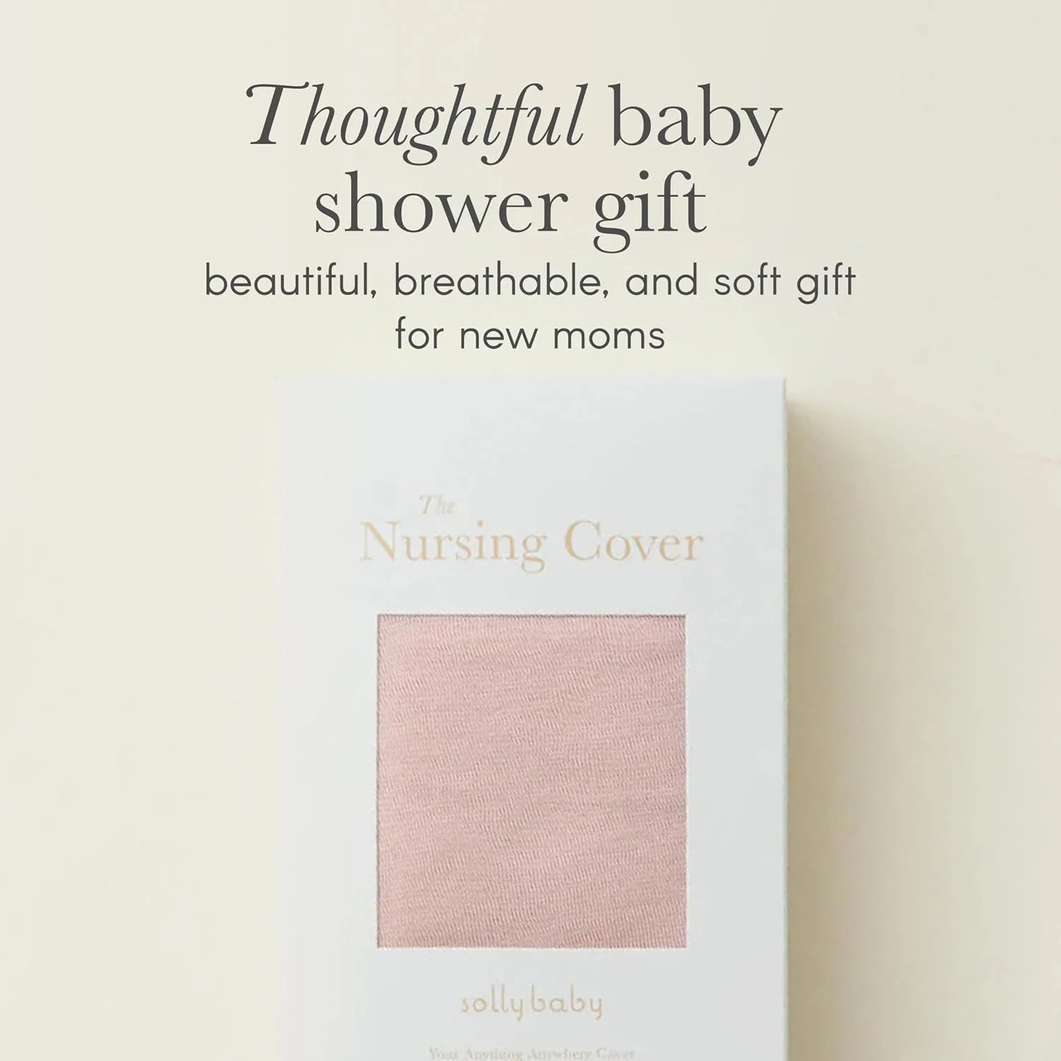 Solly Baby Nursing Cover, Ultra-Breathable, Lightweight Breastfeeding Cover-Up, Buttery-Soft Fabric, Universal Fit, Postpartum Essentials, Newborn Must Haves, Ecru Toile Solly Baby Nursing Cover, Ultra-Breathable, Lightweight Breastfeeding Cover-Up, Buttery-Soft Fabric, Universal Fit, Postpartum Essentials, Newborn Must Haves, Ecru Toile