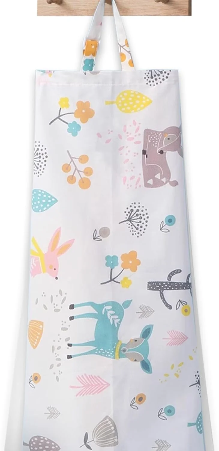 روپوش شیردهی - پنبه سبک و توری تنفسی، پوشش کامل قابل تنظیم - سایبان چند منظوره صندلی ماشین کودک، سایه بان کالسکه، توری حشره برای مادران (جادوی جنگل)