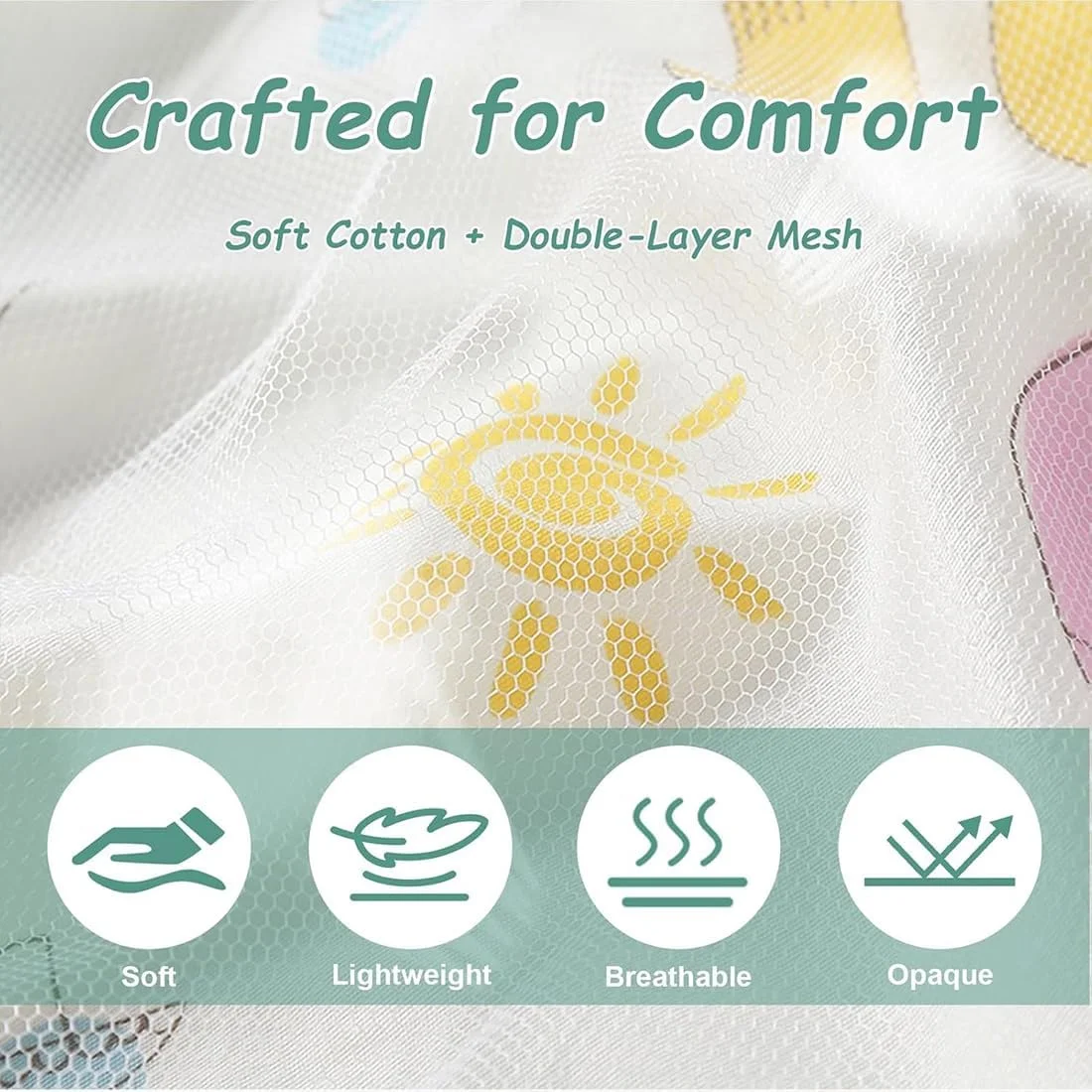 روپوش شیردهی نوزاد، روپوش شیردهی موسلین، روپوش شیردهی شال شیردهی پیشبند شیردهی، شال شیردهی نرم و تنفسی، بند قابل تنظیم، مناسب برای صندلی ماشین (دایناسور)