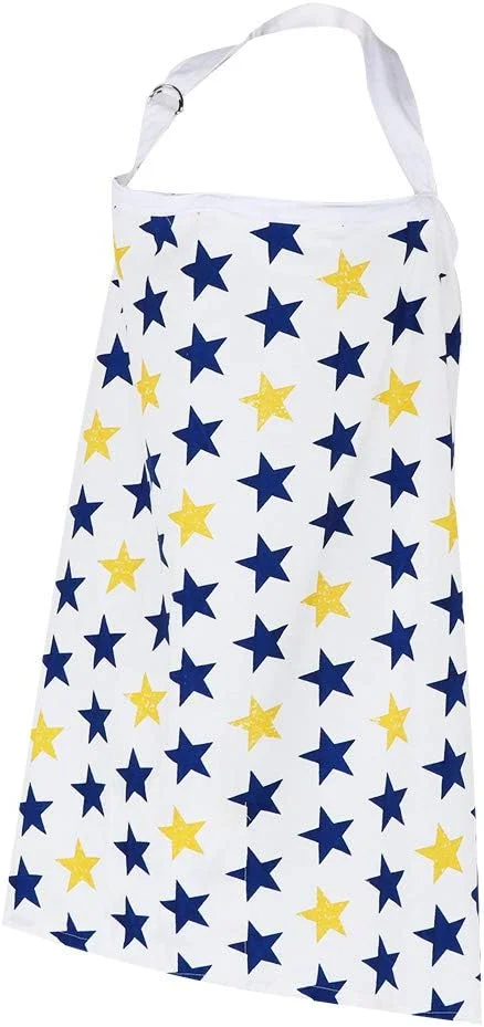 NIBEMINENT Baby Nursing Cover Breastfeeding Cover Towel Newborn Nursing Blanket Outdoor (Stars) NIBEMINENT Baby Nursing Cover Breastfeeding Cover Towel Newborn Nursing Blanket Outdoor (Stars)