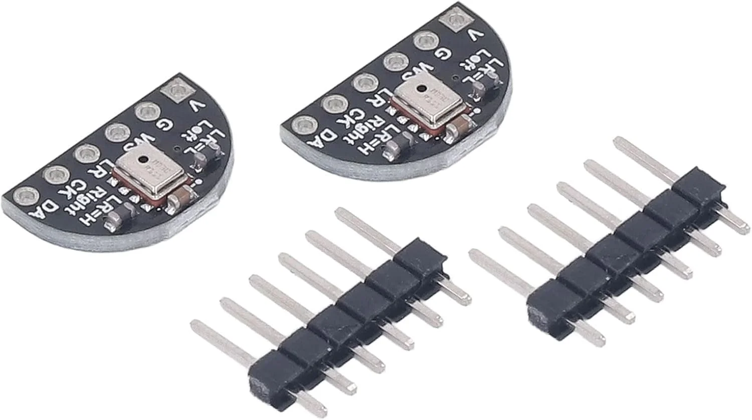 مجموعه 2 عددی ماژول میکروفون MEMS، ماژول میکروفون I2S، رابط I2S برای تشخیص ضبط صدای عمومی