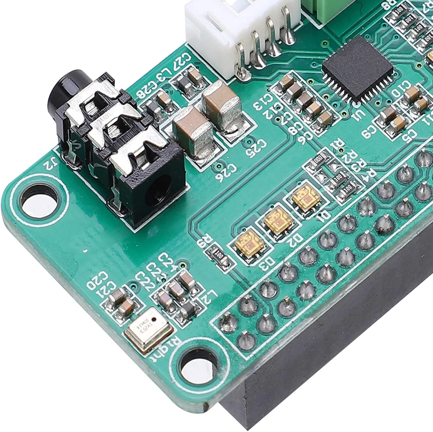 ماژول رمزگشایی Eujgoov WM8960 DC 5V با برد رمزگشای صوتی میکروفون دوگانه با رابط صوتی I2S برای اسپیکر DIY ماژول رمزگشایی Eujgoov WM8960 DC 5V با برد رمزگشای صوتی میکروفون دوگانه با رابط صوتی I2S برای اسپیکر DIY