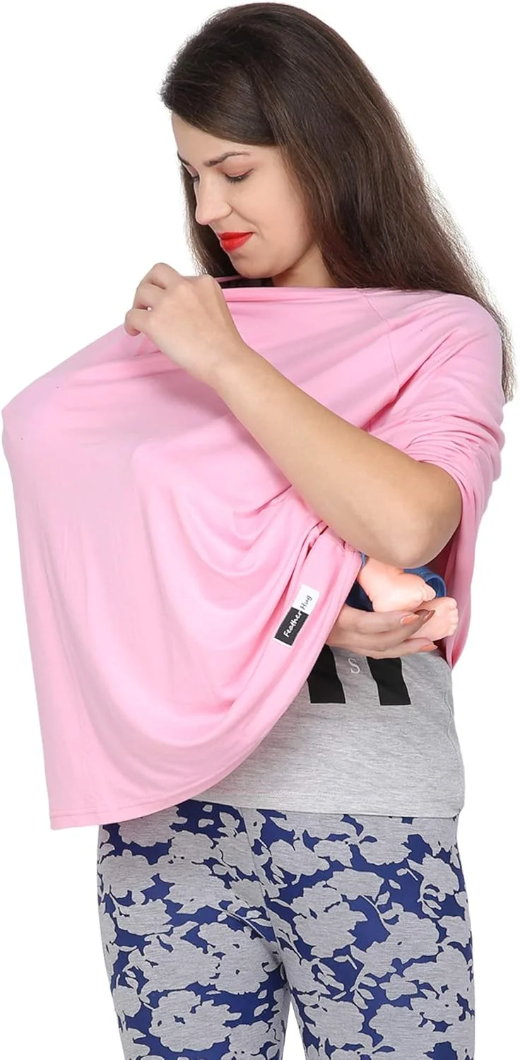 روپوش شیردهی ممتاز 360 درجه Feather Hug® برای شیردهی - پیش بند تغذیه برای مادر، روپوش شیردهی کشسان برای مادر، روپوش شیردهی واقعی و تنفسی، پیش بند شیردهی نرم چند منظوره، بدون دید روپوش شیردهی ممتاز 360 درجه Feather Hug® برای شیردهی - پیش بند تغذیه برای مادر، روپوش شیردهی کشسان برای مادر، روپوش شیردهی واقعی و تنفسی، پیش بند شیردهی نرم چند منظوره، بدون دید
