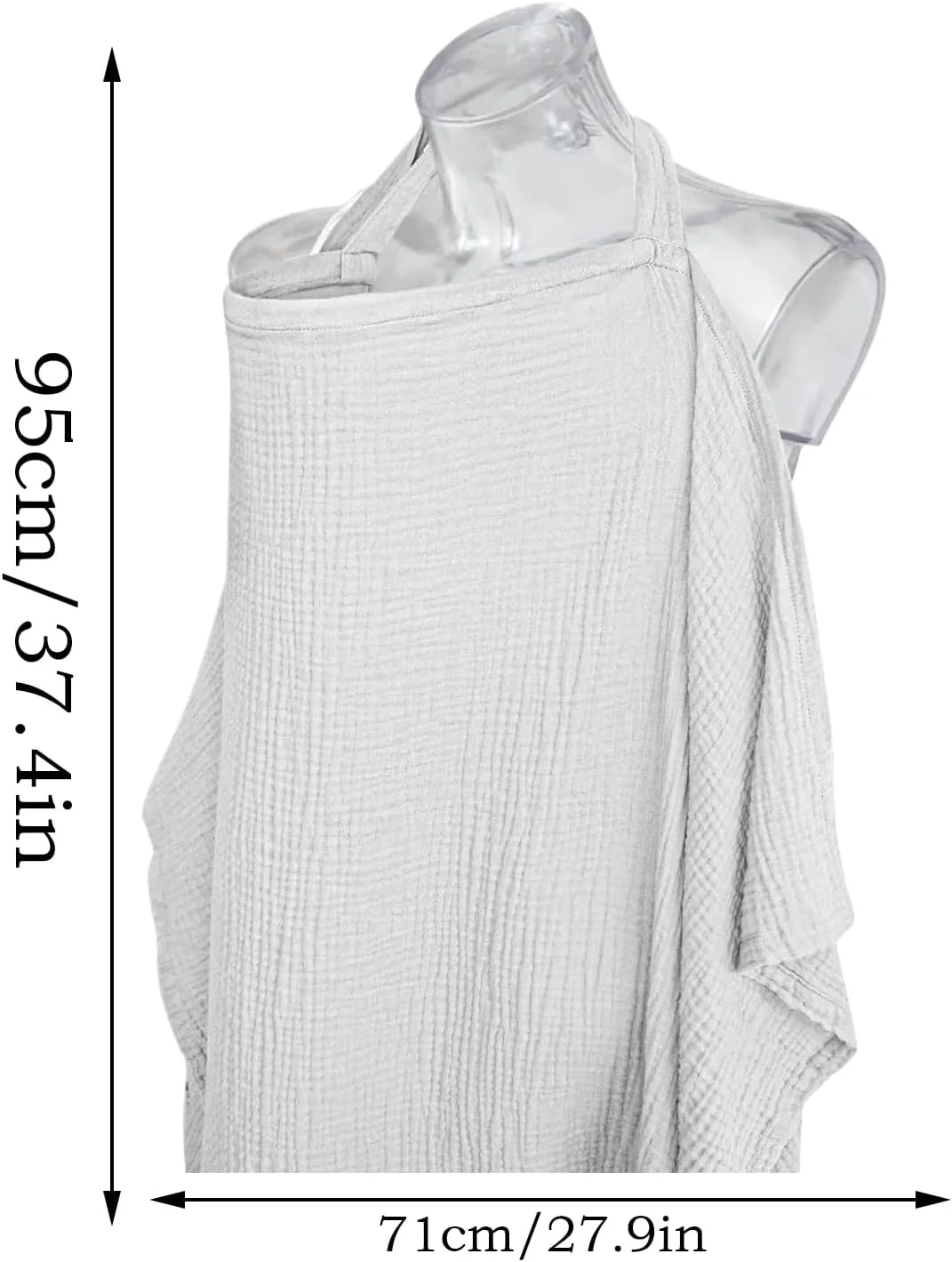 Nursing Covers for Breastfeeding | Privacy Nursing Shawl for Mothers | Cotton Feeding Shawl for Public Space Outdoor Road Trip Travel Shopping Malls Parks Hospitals New Parents Nursing Covers for Breastfeeding | Privacy Nursing Shawl for Mothers | Cotton Feeding Shawl for Public Space Outdoor Road Trip Travel Shopping Malls Parks Hospitals New Parents