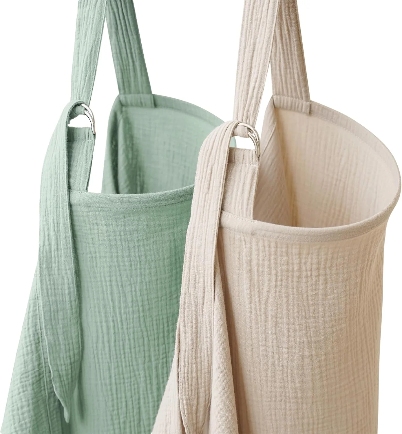 روپوش شیردهی موسلین Coreeky، بسته 2 عددی، نرم و تنفس پذیر، 100% پنبه، دارای بند گردنی قابل تنظیم، پیش بند شیردهی چند منظوره و سایبان صندلی ماشین کودک روپوش شیردهی موسلین Coreeky، بسته 2 عددی، نرم و تنفس پذیر، 100% پنبه، دارای بند گردنی قابل تنظیم، پیش بند شیردهی چند منظوره و سایبان صندلی ماشین کودک