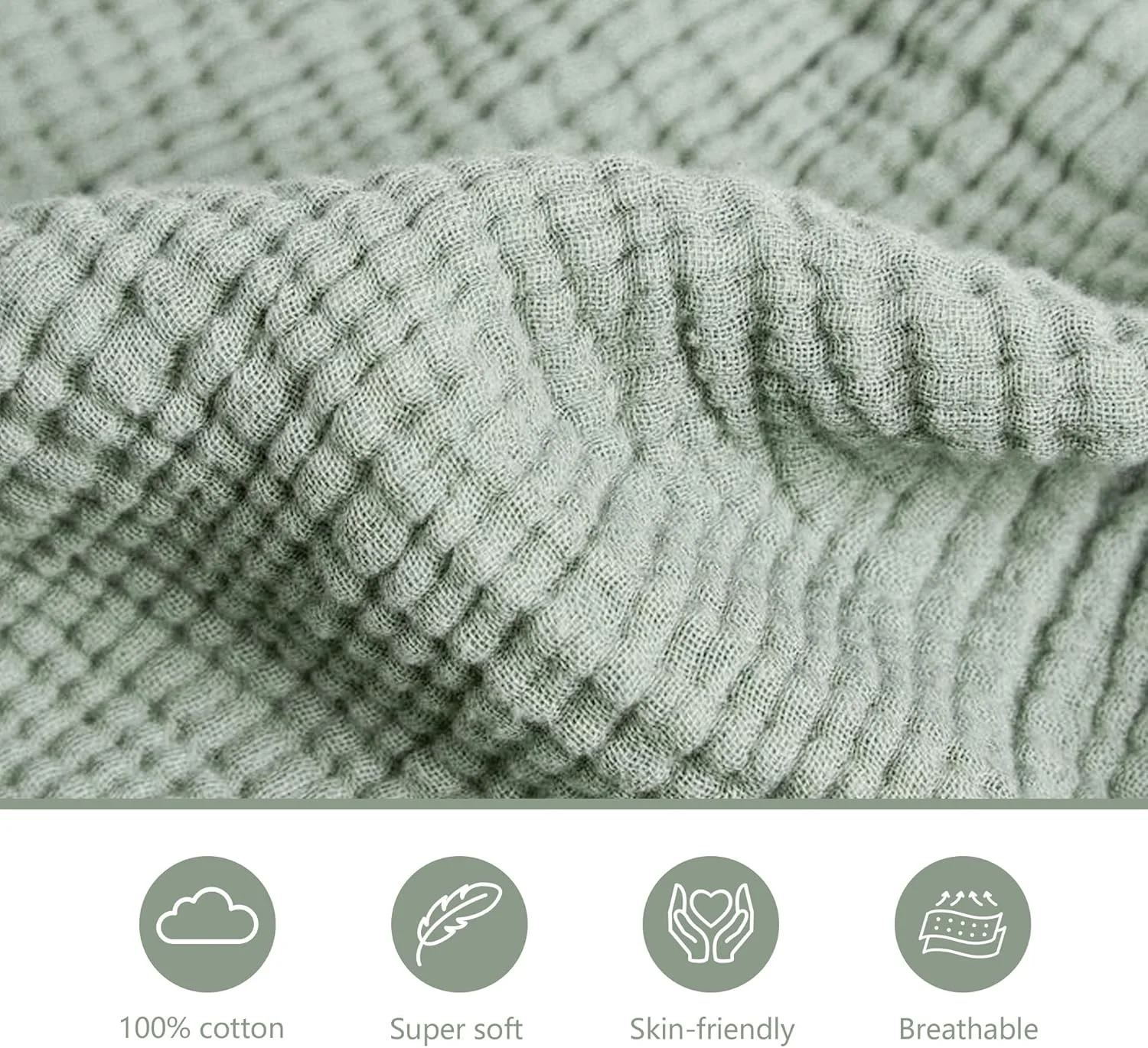 روپوش شیردهی موسلین Coreeky، بسته 2 عددی، نرم و تنفس پذیر، 100% پنبه، دارای بند گردنی قابل تنظیم، پیش بند شیردهی چند منظوره و سایبان صندلی ماشین کودک