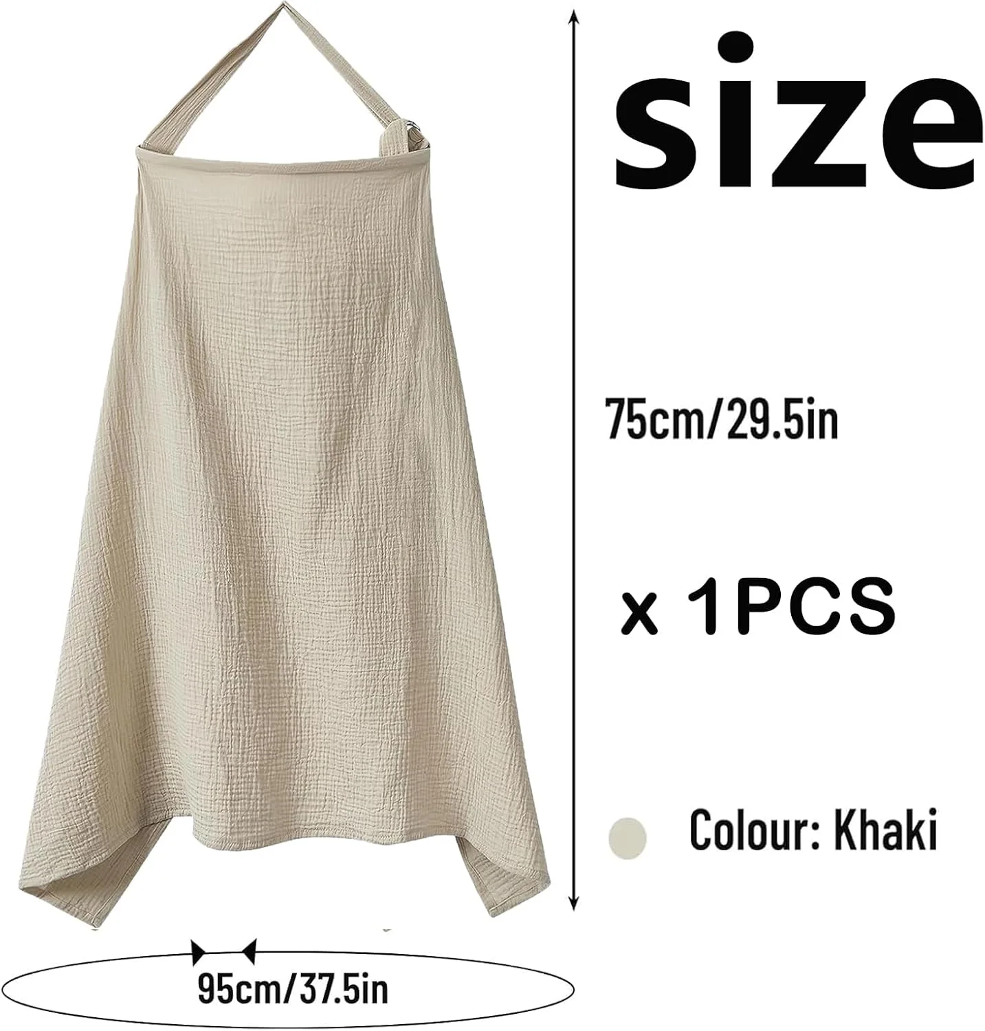 روپوش شیردهی سییول برای شیردهی در حال حرکت، پیش بند شیردهی، روپوش شیردهی موسلین برای پوشش 360 درجه و محافظت کامل از حریم خصوصی در دوران شیردهی روپوش شیردهی سییول برای شیردهی در حال حرکت، پیش بند شیردهی، روپوش شیردهی موسلین برای پوشش 360 درجه و محافظت کامل از حریم خصوصی در دوران شیردهی