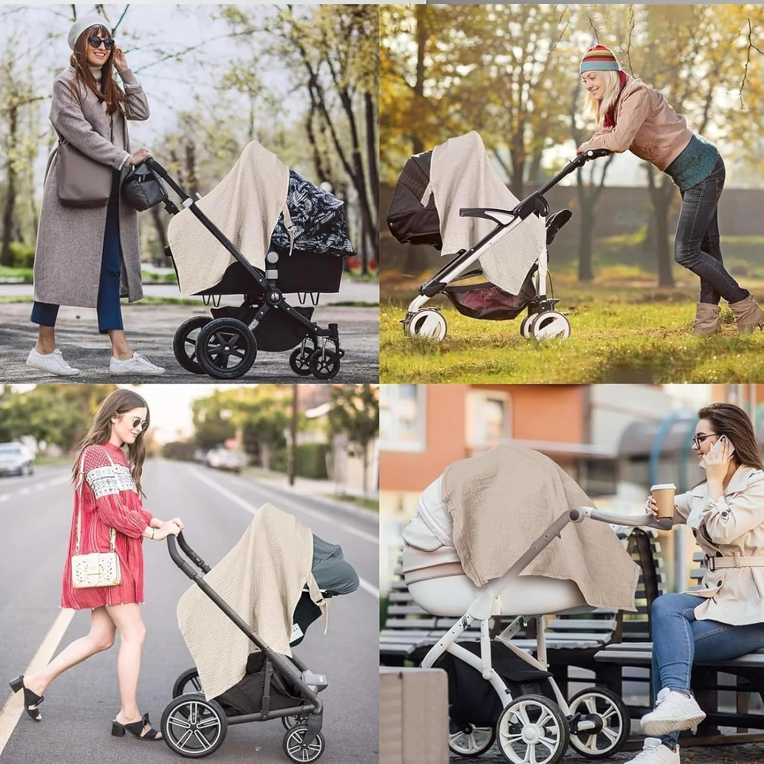 روپوش شیردهی سییول برای شیردهی در حال حرکت، پیش بند شیردهی، روپوش شیردهی موسلین برای پوشش 360 درجه و محافظت کامل از حریم خصوصی در دوران شیردهی روپوش شیردهی سییول برای شیردهی در حال حرکت، پیش بند شیردهی، روپوش شیردهی موسلین برای پوشش 360 درجه و محافظت کامل از حریم خصوصی در دوران شیردهی