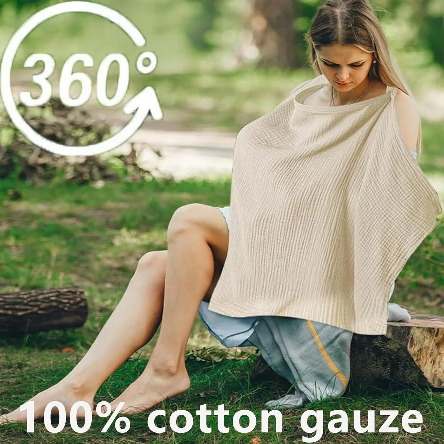 روپوش شیردهی سییول برای شیردهی در حال حرکت، پیش بند شیردهی، روپوش شیردهی موسلین برای پوشش 360 درجه و محافظت کامل از حریم خصوصی در دوران شیردهی روپوش شیردهی سییول برای شیردهی در حال حرکت، پیش بند شیردهی، روپوش شیردهی موسلین برای پوشش 360 درجه و محافظت کامل از حریم خصوصی در دوران شیردهی