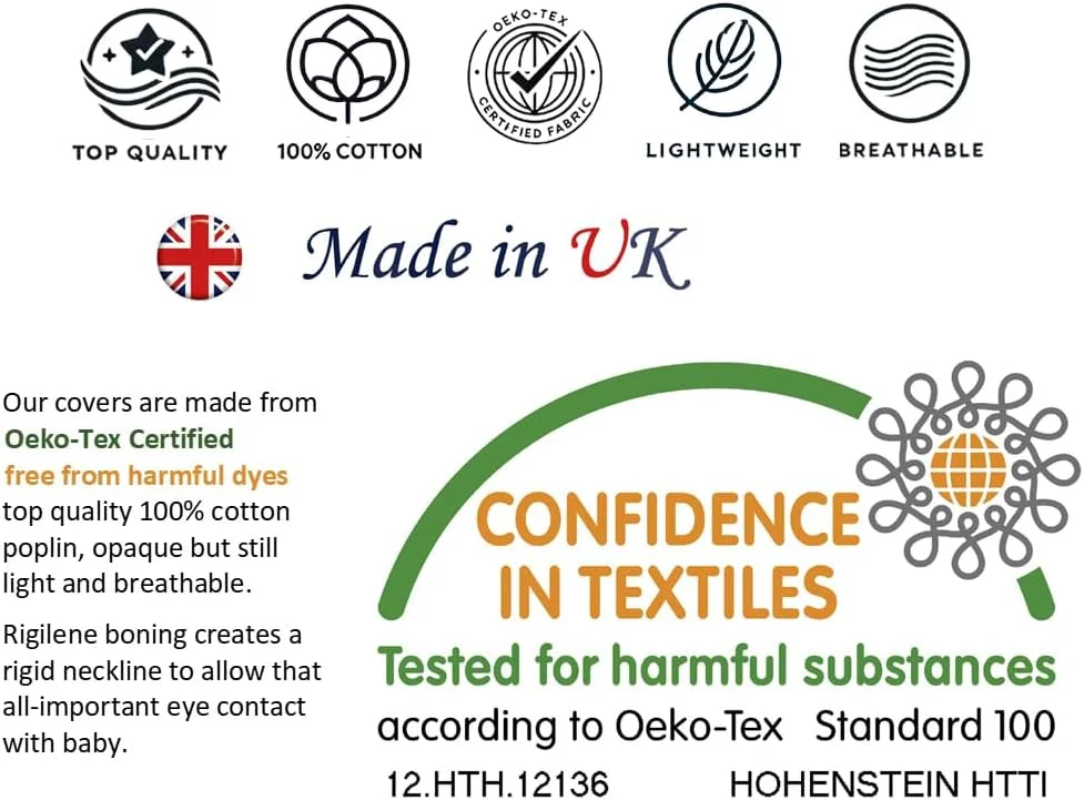 BebeChic.UK * دارای گواهینامه Oeko-Tex® * 100% پنبه * روکش شیردهی * تاپ های شیردهی فنردار - خال خالی مشکی/سفید