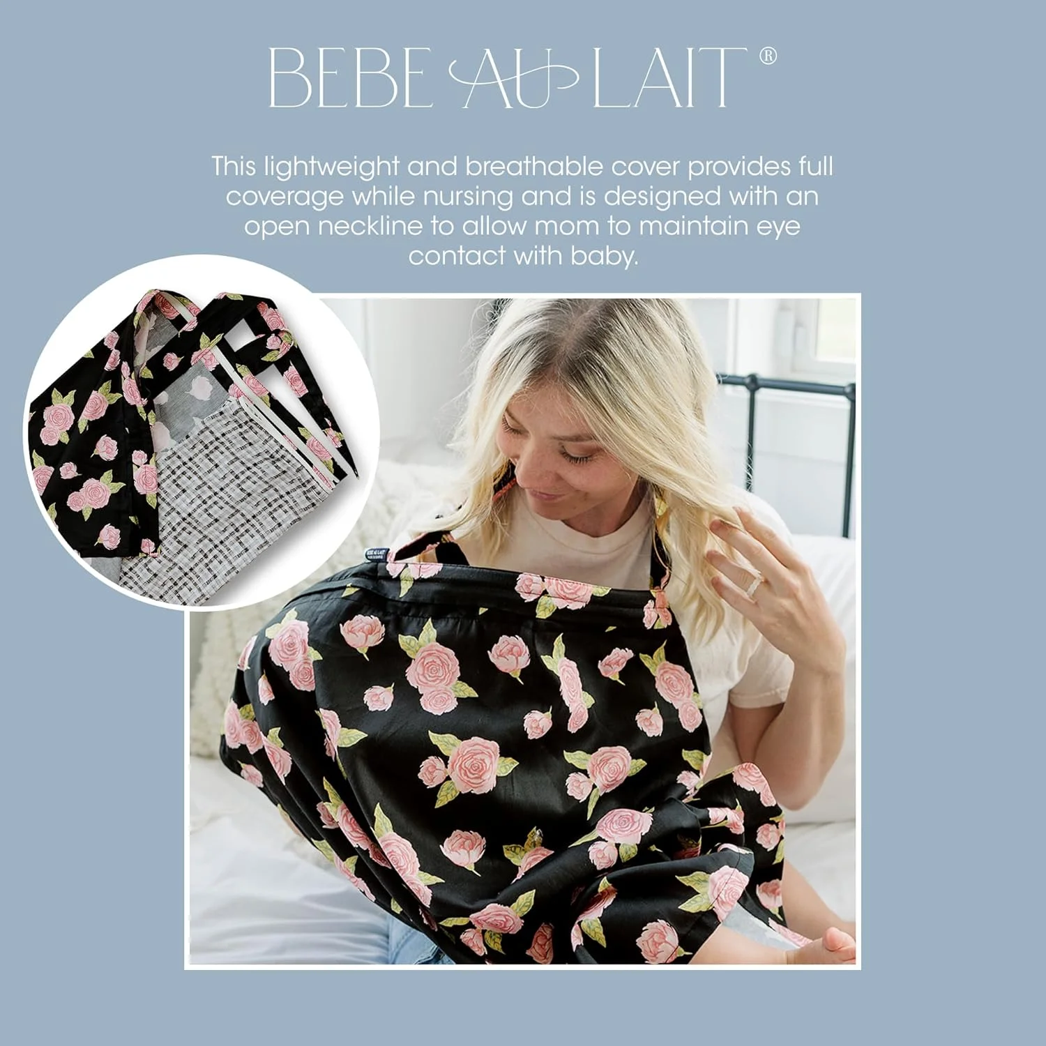 پیش بند شیردهی زیپ دار Bebe au Lait مدل Grey & Stripes (بسته 2 عددی) پیش بند شیردهی زیپ دار Bebe au Lait مدل Grey & Stripes (بسته 2 عددی)