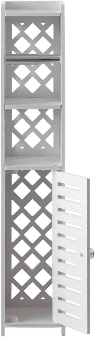 پایه نگهدارنده دستمال توالت H HUIYKALY، نگهدارنده دستمال توالت کرومی برای نگهداری در پشت توالت، کابینت حمام، پایه حمام با درج نگهدارنده دستمال توالت، کابینت باریک برای فضای کوچک، سفید پایه نگهدارنده دستمال توالت H HUIYKALY، نگهدارنده دستمال توالت کرومی برای نگهداری در پشت توالت، کابینت حمام، پایه حمام با درج نگهدارنده دستمال توالت، کابینت باریک برای فضای کوچک، سفید