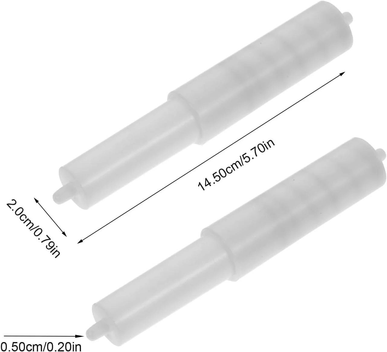 هومویویو غلطک دستمال توالت 2 عددی، سفید، نگهدارنده دستمال توالت، میله تعویضی، پلاستیکی، فنری، جعبه دستمال کاغذی، میله نگهدارنده دستمال رولی هومویویو غلطک دستمال توالت 2 عددی، سفید، نگهدارنده دستمال توالت، میله تعویضی، پلاستیکی، فنری، جعبه دستمال کاغذی، میله نگهدارنده دستمال رولی
