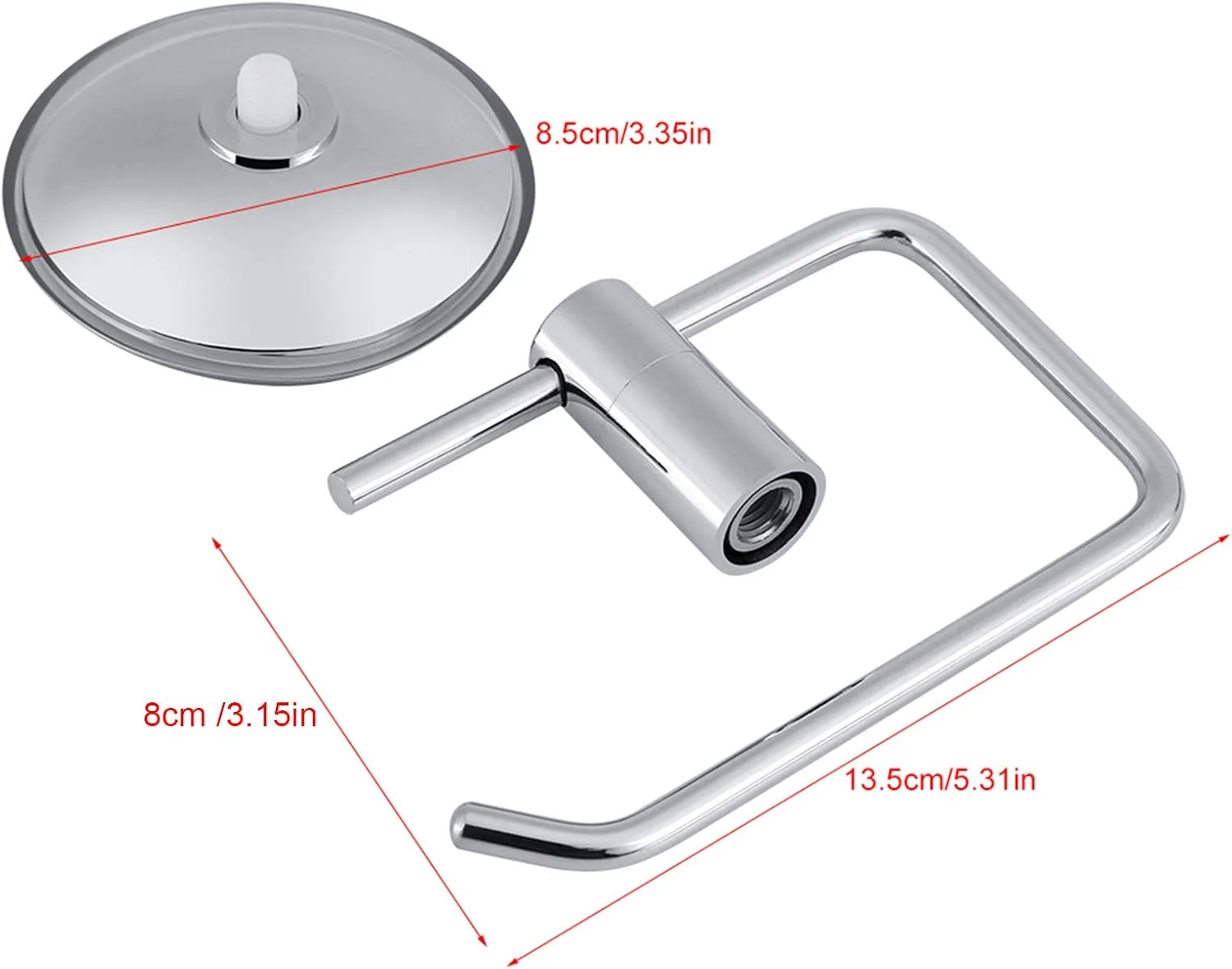 جا دستمال توالت چسبی Honiwu، جا دستمال کاغذی دیواری، پخش کننده رول دستمال توالت استیل ضد زنگ بدون نیاز به سوراخ کاری برای حمام، آشپزخانه جا دستمال توالت چسبی Honiwu، جا دستمال کاغذی دیواری، پخش کننده رول دستمال توالت استیل ضد زنگ بدون نیاز به سوراخ کاری برای حمام، آشپزخانه