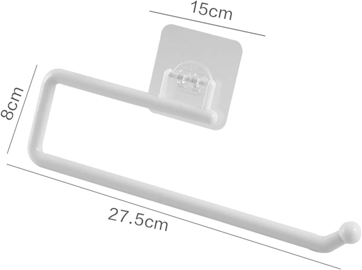 نگهدارنده دستمال توالت HNGFBFF، آویز دیواری، نگهدارنده دستمال آشپزخانه (خاکستری) نگهدارنده دستمال توالت HNGFBFF، آویز دیواری، نگهدارنده دستمال آشپزخانه (خاکستری)
