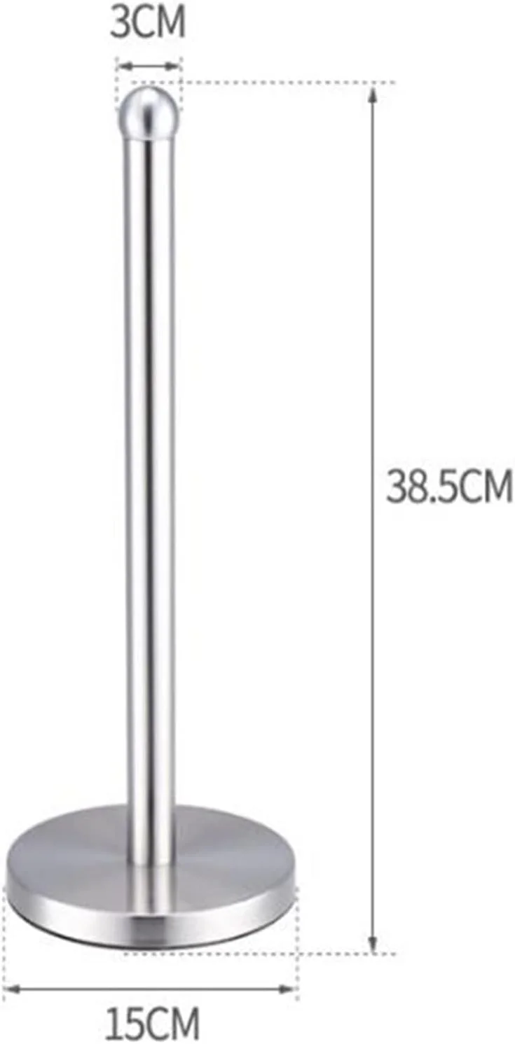 نگهدارنده دستمال توالت HNGFBFF استیل ضد زنگ، نگهدارنده رول دستمال کاغذی آشپزخانه