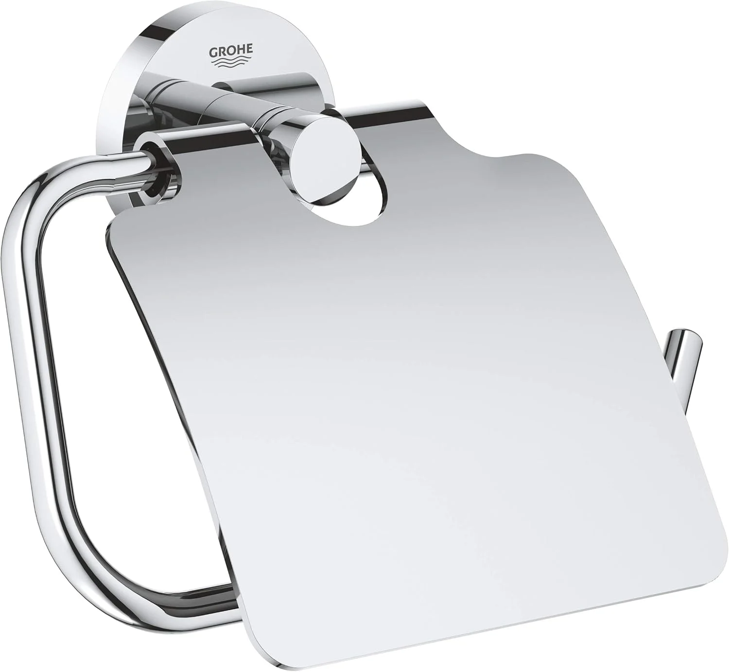 جا دستمال کاغذی توالت GROHE Essentials | فلزی | با پوشش | نصب پنهان | حمام | لوازم جانبی | کروم | 40367001