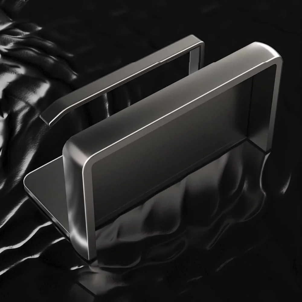 نگهدارنده دستمال توالت GLigeT، نگهدارنده رول دستمال کاغذی دیواری با قفسه، نگهدارنده رول دستمال کاغذی آلومینیومی مدرن چسبی برای حمام قفسه های حمام