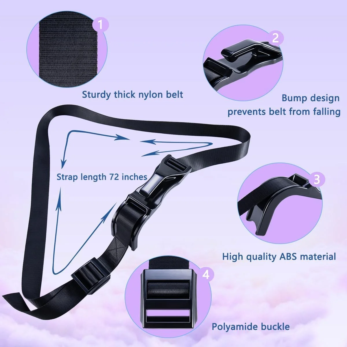 تسمه تنظیم کننده صندلی خودرو بارداری - محافظ شکم برای زنان باردار - جلوگیری از فشار به شکم - یک وسیله ضروری برای مادران باردار