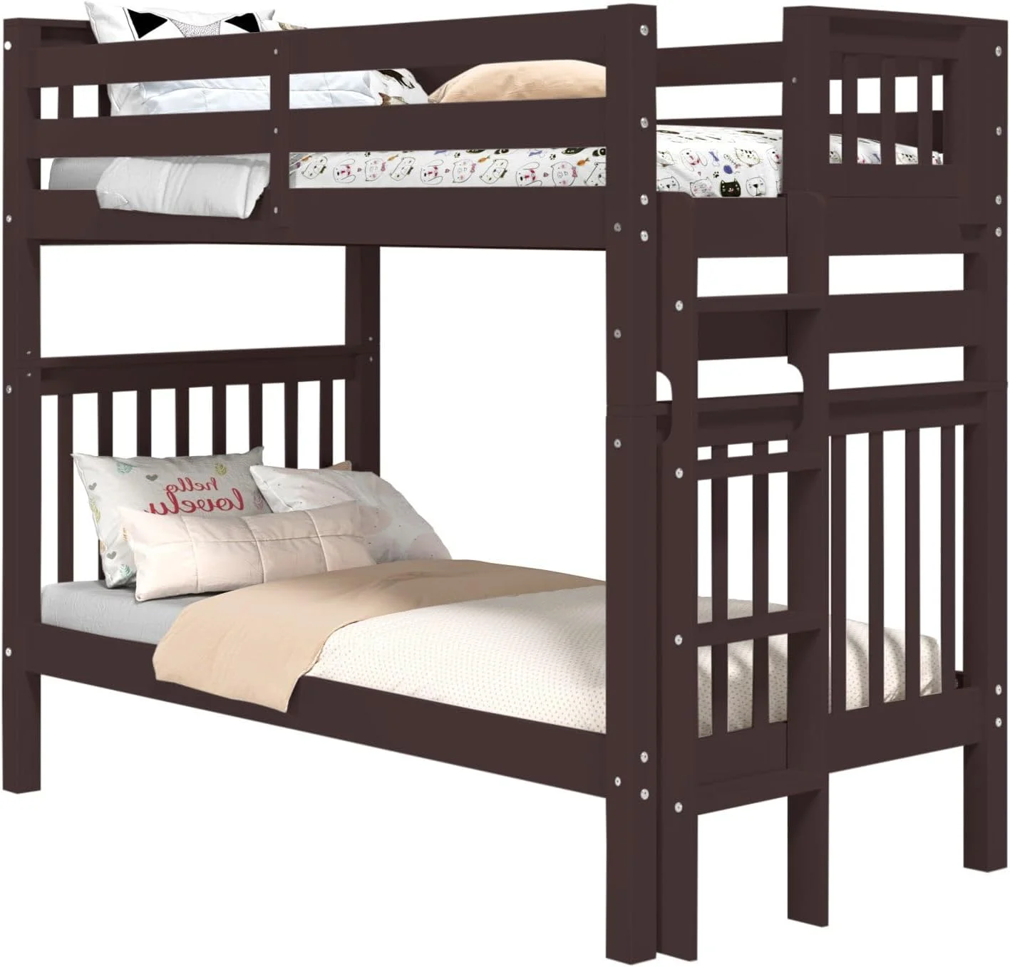 تخت خواب دو طبقه Bedz King BK161EL-Dark-Cherry، دو نفره روی هم، گیلاسی تیره تخت خواب دو طبقه Bedz King BK161EL-Dark-Cherry، دو نفره روی هم، گیلاسی تیره