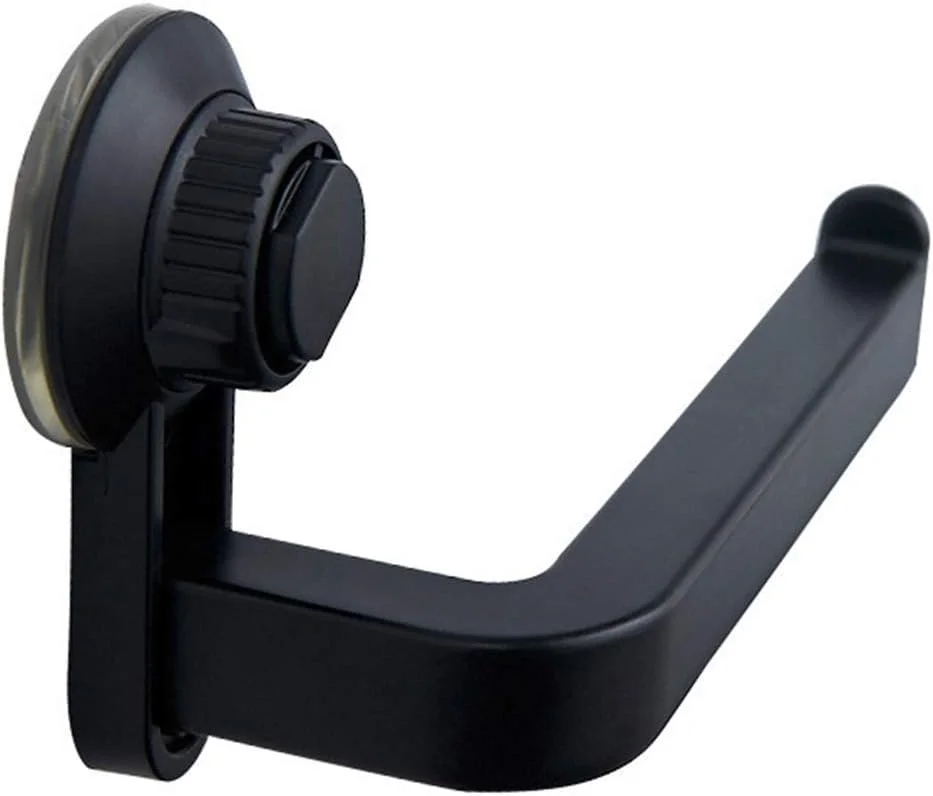 جا دستمال توالت جنریک، نگهدارنده رولی دیواری با مکنده، بدون نیاز به سوراخ کاری، مناسب برای حمام و آشپزخانه، ضد آب و مقاوم در برابر رطوبت، جذب خلاء