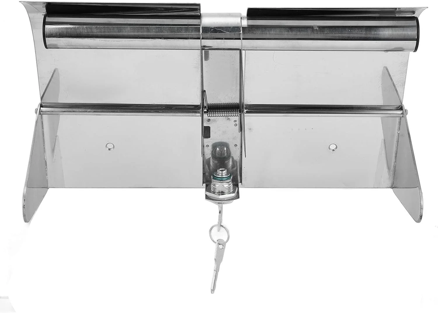 جا دستمال توالت Gearwell، پخش کننده دستمال کاغذی حمام، قفسه دو رول کاغذی، قفسه توالت سرویس بهداشتی، نگهدارنده دو رول استیل 304 نصب شده روی دیوار