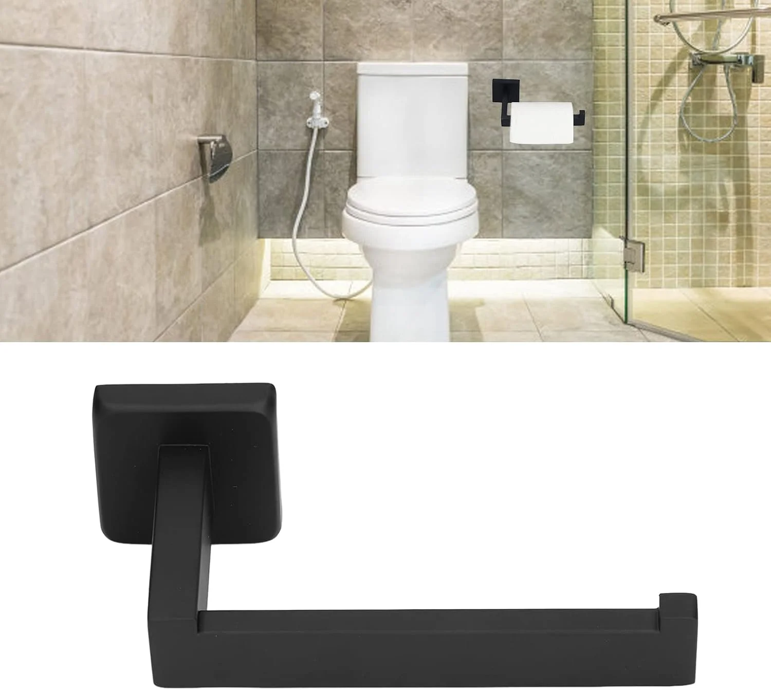 نگهدارنده دستمال توالت فرن، استیل ضد زنگ با سختی بالا، نصب دیواری، مناسب برای هتل، حمام و آشپزخانه نگهدارنده دستمال توالت فرن، استیل ضد زنگ با سختی بالا، نصب دیواری، مناسب برای هتل، حمام و آشپزخانه