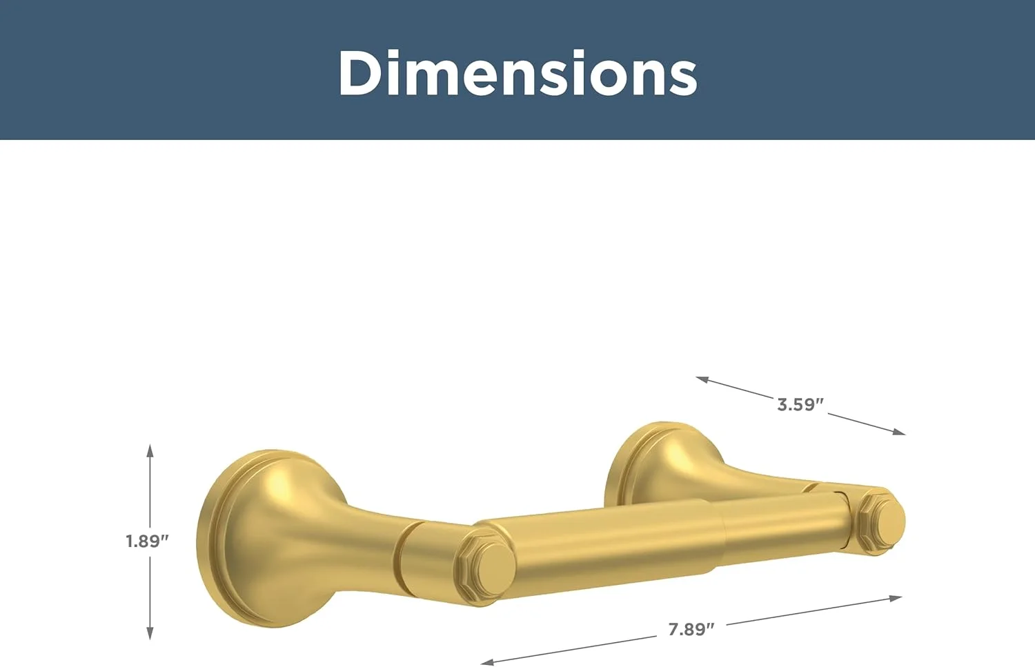 نگهدارنده رول دستمال توالت فرانکلین برنج وودراف (تک عددی)، طلایی ساتن، مناسب برای سازماندهی و نگهداری دستمال کاغذی در حمام، نگهدارنده فنری رول توالت، لوازم جانبی دیواری حمام مدل WDRF50-SG نگهدارنده رول دستمال توالت فرانکلین برنج وودراف (تک عددی)، طلایی ساتن، مناسب برای سازماندهی و نگهداری دستمال کاغذی در حمام، نگهدارنده فنری رول توالت، لوازم جانبی دیواری حمام مدل WDRF50-SG