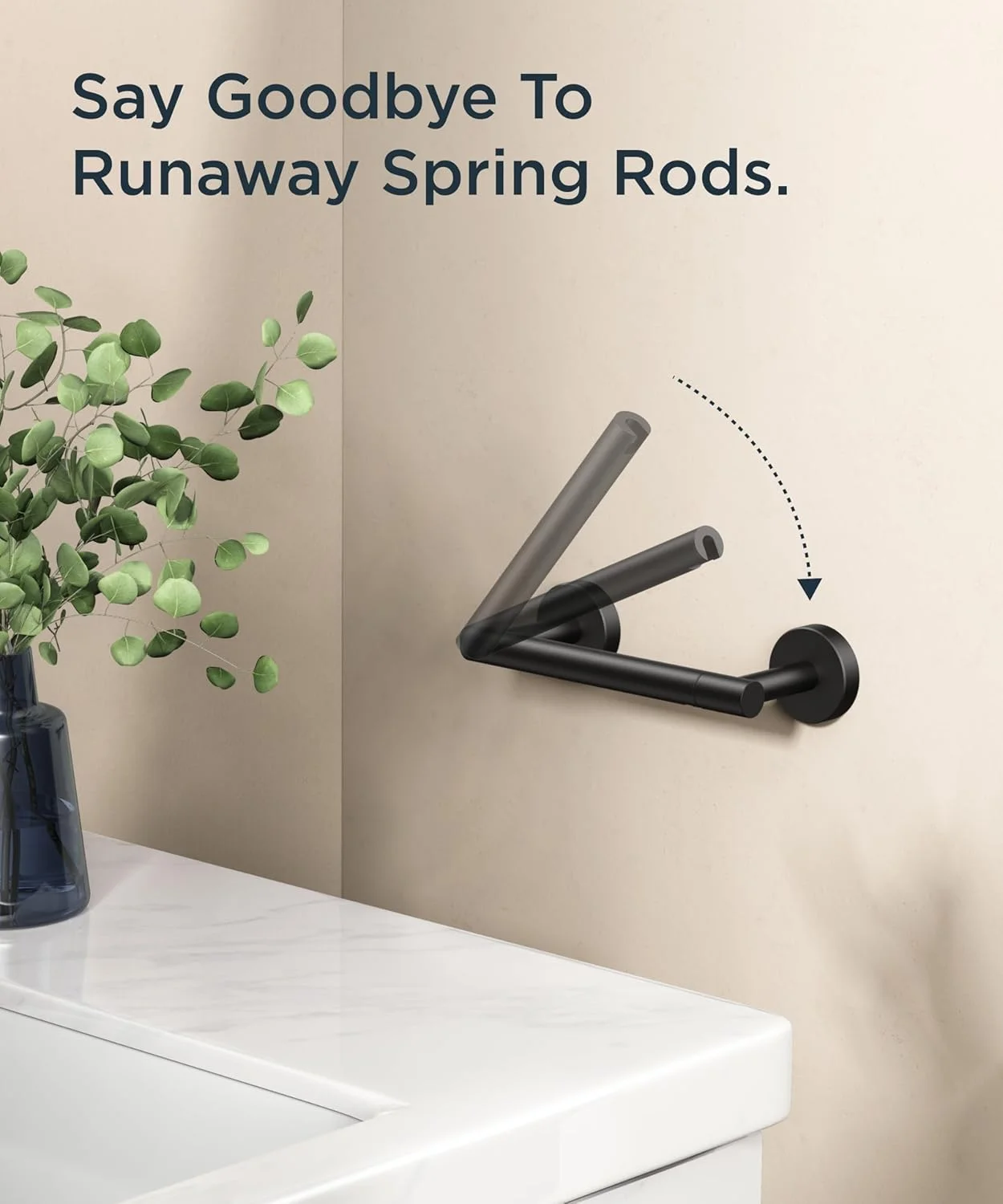 جا دستمال توالت دیواری فوریس مشکی، جا دستمال کاغذی توالت مشکی مات برای فولاد ضد زنگ SUS 304، جا دستمال رولی توالت چرخشی دو پایه برای حمام و کاروان جا دستمال توالت دیواری فوریس مشکی، جا دستمال کاغذی توالت مشکی مات برای فولاد ضد زنگ SUS 304، جا دستمال رولی توالت چرخشی دو پایه برای حمام و کاروان