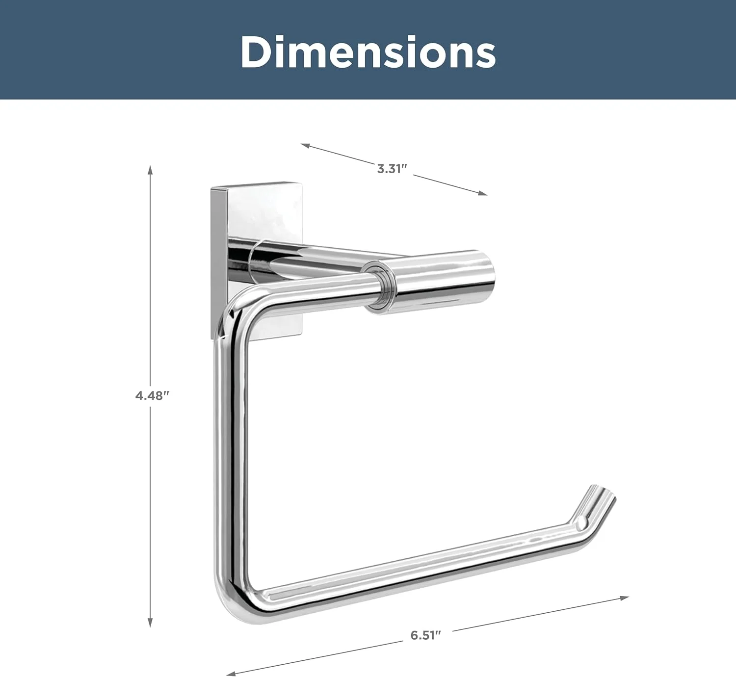 نگهدارنده دستمال توالت/حوله دستی Franklin Brass Hartwell (تک عددی) کروم براق، لوازم جانبی چند منظوره حمام، نصب دیواری، نگهدارنده رول دستمال کاغذی یورو/قفسه حوله آشپزخانه مدل HRT50-PC نگهدارنده دستمال توالت/حوله دستی Franklin Brass Hartwell (تک عددی) کروم براق، لوازم جانبی چند منظوره حمام، نصب دیواری، نگهدارنده رول دستمال کاغذی یورو/قفسه حوله آشپزخانه مدل HRT50-PC