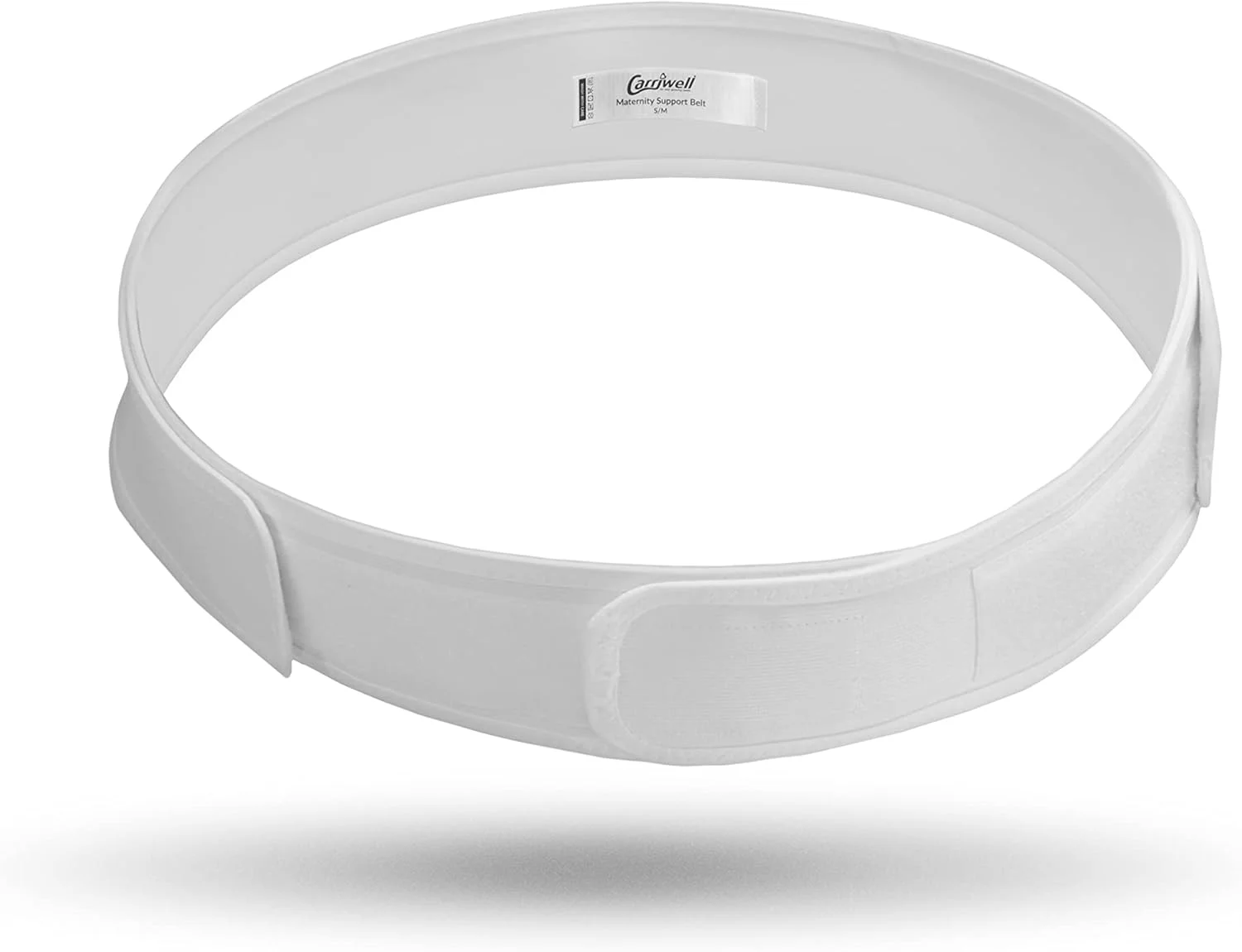 بسته دوران بارداری Carriwell - کمربند حمایتی قابل تنظیم (سفید - S/M) + ساپورت بارداری - (مشکی، M)