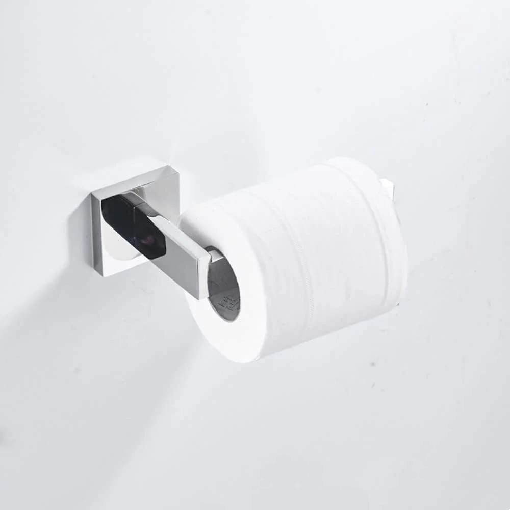 ست لوازم حمام مربع فالانگشی، استیل ضد زنگ 304، شامل آویز لباس، جا دستمال کاغذی، جا حوله ای، روکش کروم براق، جا دستمال رولی ست لوازم حمام مربع فالانگشی، استیل ضد زنگ 304، شامل آویز لباس، جا دستمال کاغذی، جا حوله ای، روکش کروم براق، جا دستمال رولی