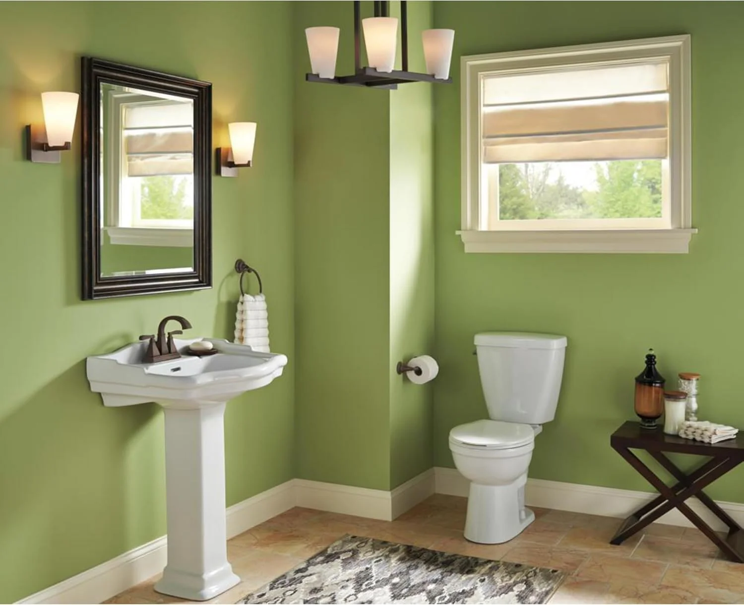 جا دستمال توالت دلتا مدل Linden 79450-RB، 8.25 × 28.19 × 11.43 سانتی متر، برنز ونیزی