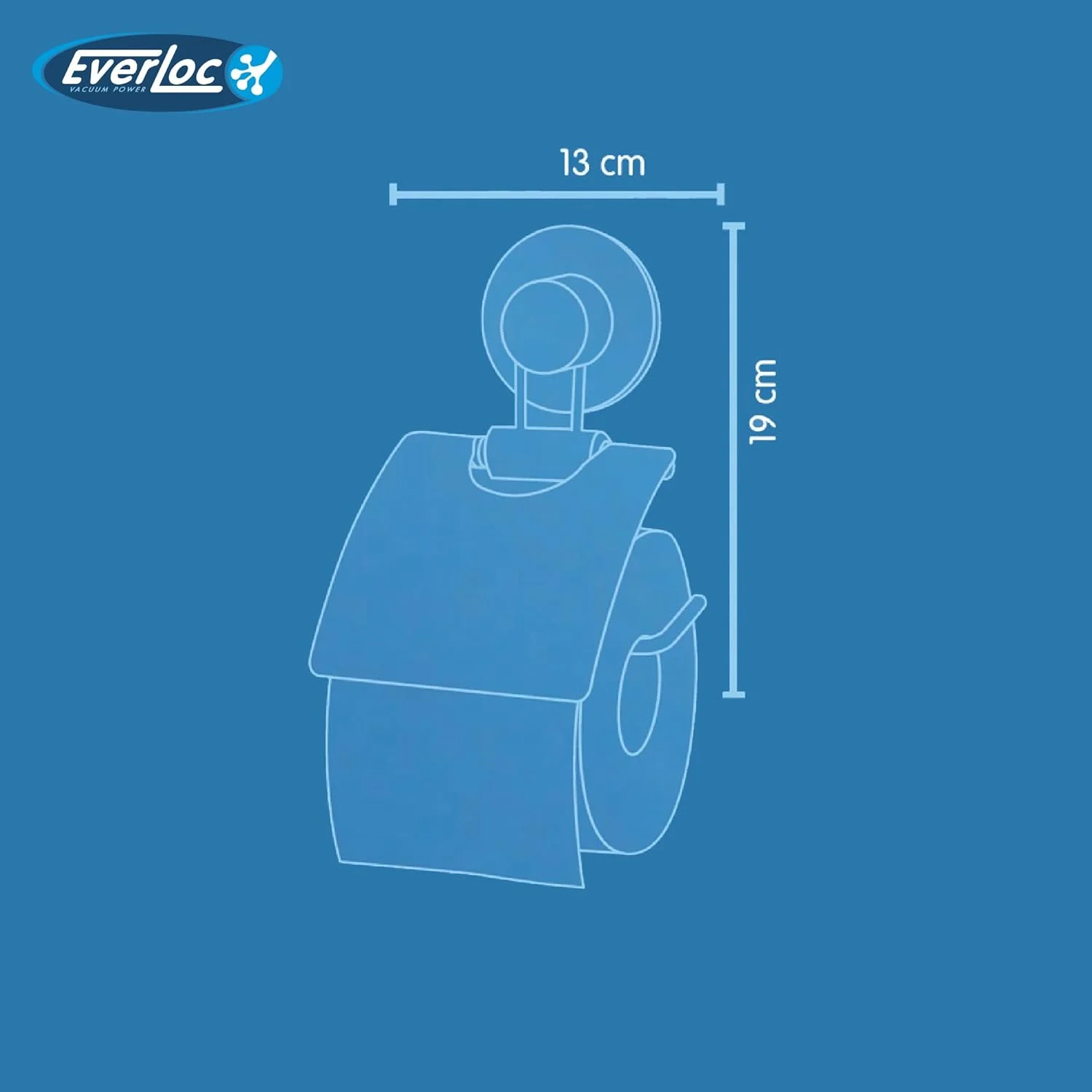 نگهدارنده رول دستمال کاغذی Everloc، بدون نیاز به سوراخکاری، پیچ، چسب، مکنده و نصب روی دیوار، کروم، نگهدارنده دستمال توالت برای حمام، نصب آسان، EVL-10220 نگهدارنده رول دستمال کاغذی Everloc، بدون نیاز به سوراخکاری، پیچ، چسب، مکنده و نصب روی دیوار، کروم، نگهدارنده دستمال توالت برای حمام، نصب آسان، EVL-10220