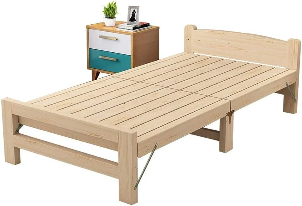 تخت تاشو BaiBnn مناسب اتاق نشیمن، اتاق خواب، تخت تاشو چوبی با قابلیت چیدن و نگهداری آسان، تخت تاشو تک نفره پارچه ای (رنگ: بژ، اندازه: 196X55X80CM) تخت تاشو BaiBnn مناسب اتاق نشیمن، اتاق خواب، تخت تاشو چوبی با قابلیت چیدن و نگهداری آسان، تخت تاشو تک نفره پارچه ای (رنگ: بژ، اندازه: 196X55X80CM)