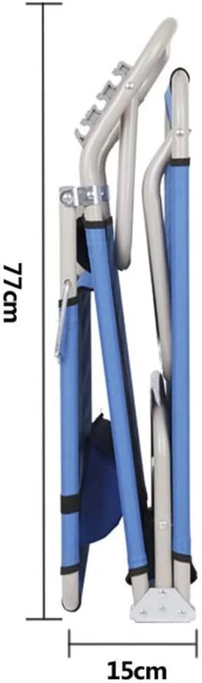 تخت تاشو BaiBnn، تخت یک نفره مهمان با تشک، تخت تاشو مسافرتی، صندلی تاشو پشتی دار (رنگ: آبی، اندازه: 184 * 56 * 30 سانتی متر) تخت تاشو BaiBnn، تخت یک نفره مهمان با تشک، تخت تاشو مسافرتی، صندلی تاشو پشتی دار (رنگ: آبی، اندازه: 184 * 56 * 30 سانتی متر)