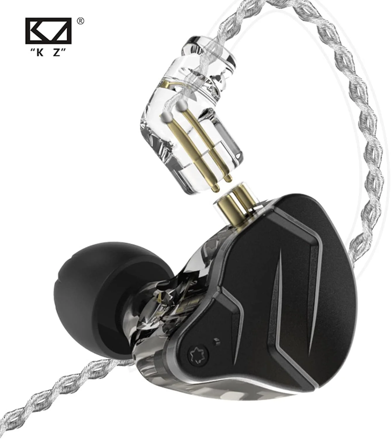 هدفون داخل گوشی ZSN PRO X، دارای درایور دوگانه هیبریدی 1DD+1BA، صدای استریو با بیس عمیق، طراحی ارگونومیک و راحت، کابل جداشدنی برای دستگاه های دارای رابط صوتی 3.5 میلی متری (بدون میکروفون) هدفون داخل گوشی ZSN PRO X، دارای درایور دوگانه هیبریدی 1DD+1BA، صدای استریو با بیس عمیق، طراحی ارگونومیک و راحت، کابل جداشدنی برای دستگاه های دارای رابط صوتی 3.5 میلی متری (بدون میکروفون)