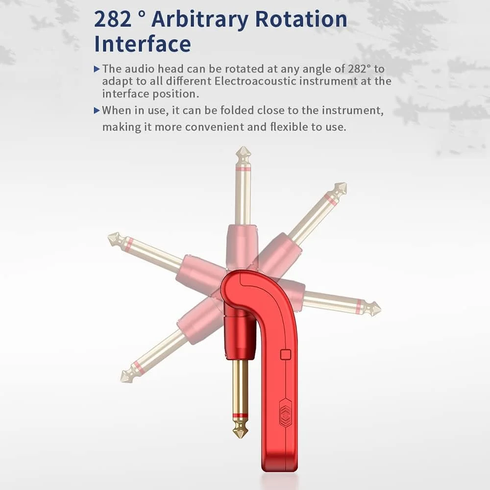 سیستم صوتی بی سیم، سیستم گیتار بی سیم 4 کاناله UHF فرستنده و گیرنده 800MHz-900MHz پلاگین و پخش چرخش 282 درجه رابط صوتی 6.35 میلی متری سیستم ساز موسیقی الکتریکی سیستم صوتی بی سیم، سیستم گیتار بی سیم 4 کاناله UHF فرستنده و گیرنده 800MHz-900MHz پلاگین و پخش چرخش 282 درجه رابط صوتی 6.35 میلی متری سیستم ساز موسیقی الکتریکی