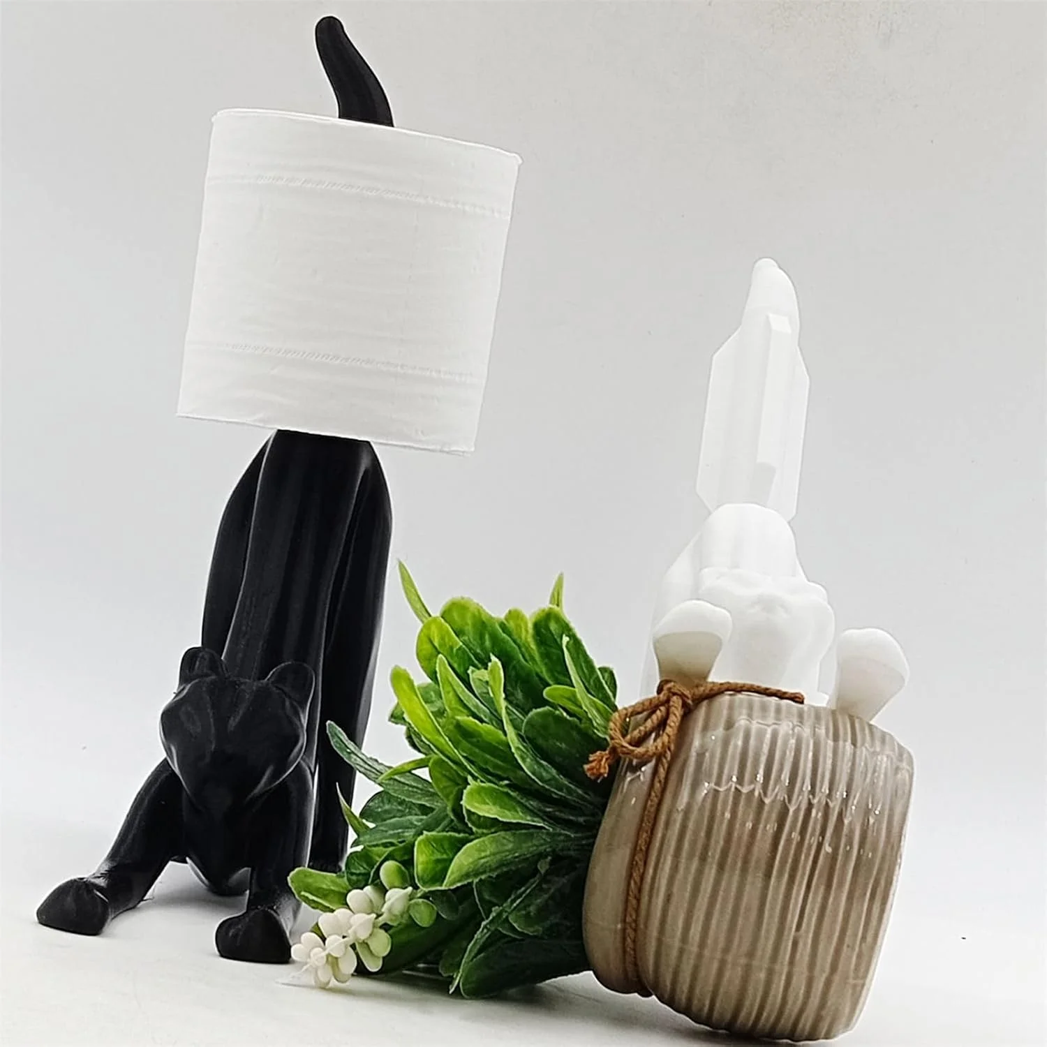 نگهدارنده دستمال توالت - مجسمه تزئینی خنده دار - نگهدارنده رول دستمال توالت جدید - برای حمام، اتاق خواب، آشپزخانه، روشویی، آپارتمان، کابینت زمینی نگهدارنده دستمال توالت - مجسمه تزئینی خنده دار - نگهدارنده رول دستمال توالت جدید - برای حمام، اتاق خواب، آشپزخانه، روشویی، آپارتمان، کابینت زمینی