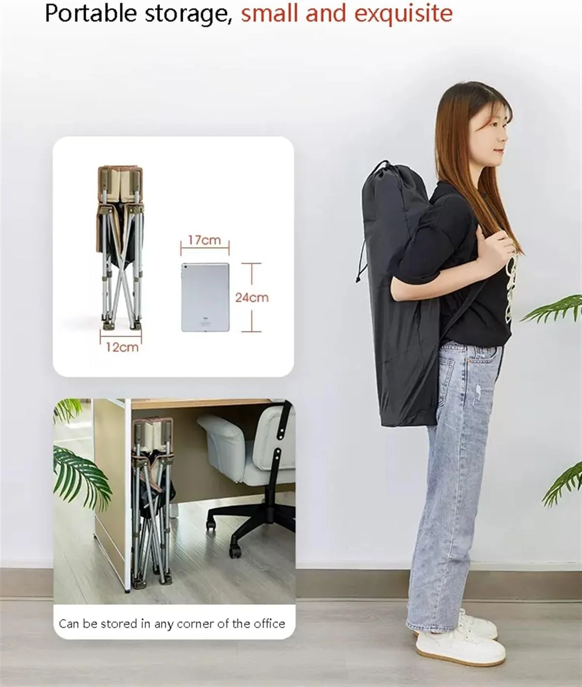 ASABIB Office Lunch Break Folding Bed Single Outdoor Nap Recliner Portable Chair Accompanying Small Bed Marching Bed (Color : Black) ASABIB Office Lunch Break Folding Bed Single Outdoor Nap Recliner Portable Chair Accompanying Small Bed Marching Bed (Color : Black)