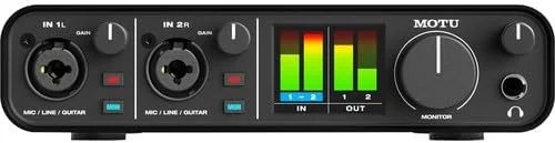 اینترفیس صوتی و MIDI یو اس بی-سی MOTU M4 مدل (3120) به همراه کابل XLR 3 متری، پارچه فیبر، بست کمربندی اینترفیس صوتی و MIDI یو اس بی-سی MOTU M4 مدل (3120) به همراه کابل XLR 3 متری، پارچه فیبر، بست کمربندی