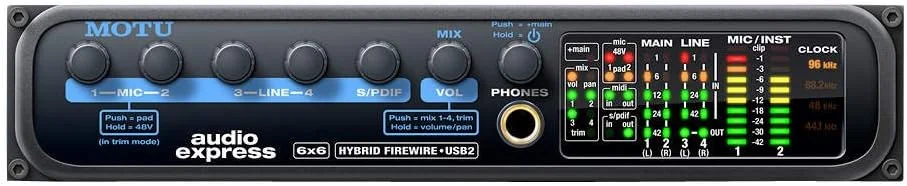 کارت صدای MOTU Audio Express کارت صدای MOTU Audio Express