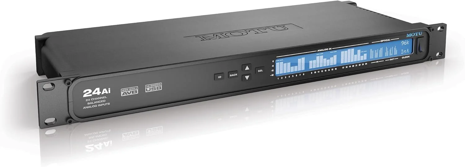 MOTU 24Ai AVB USB Audio Interface