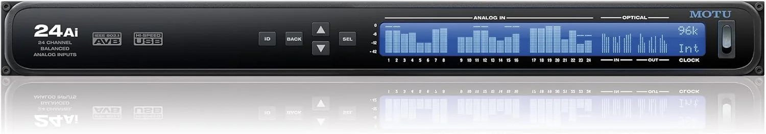 MOTU 24Ai AVB USB Audio Interface