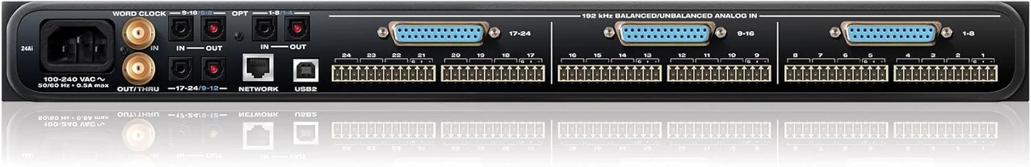 MOTU 24Ai AVB USB Audio Interface